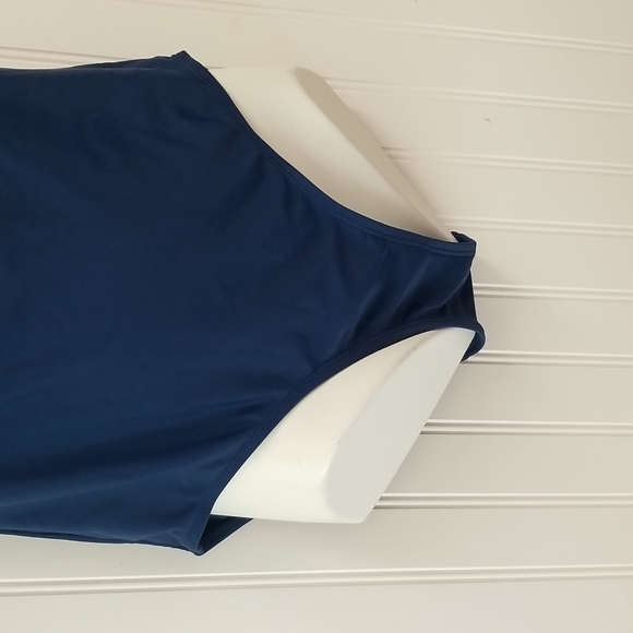 Catalina Swimwear Bandeau One Piece Blue - Picture 7 of 13